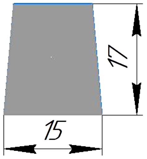 Силиконовый профиль №0403