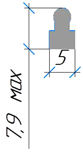 Силиконовый профиль №0375