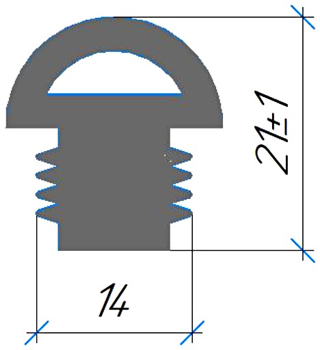 Силиконовый профиль №0694