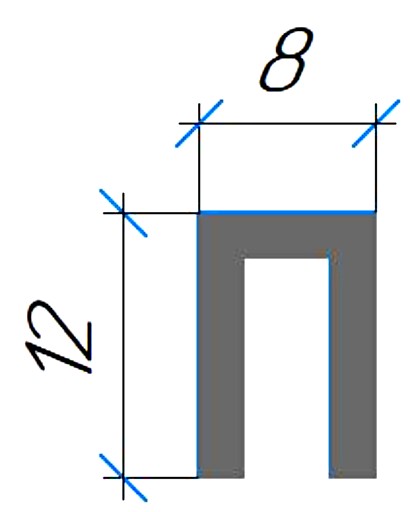 Силиконовый профиль №0569