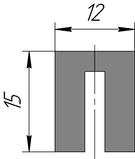 Силиконовый профиль №0237
