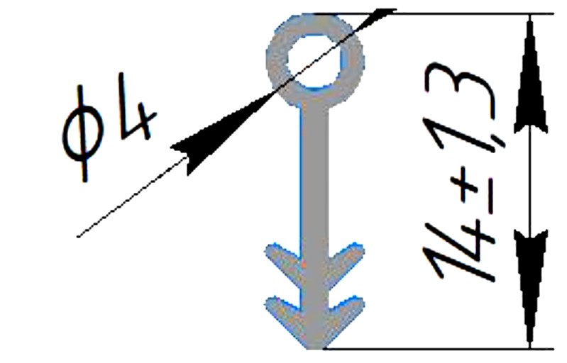 Силиконовый профиль №0390