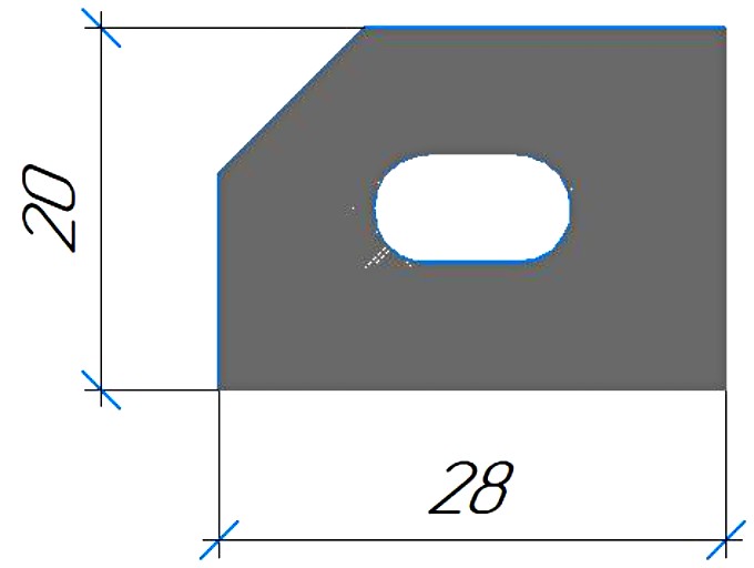 Силиконовый профиль №0623