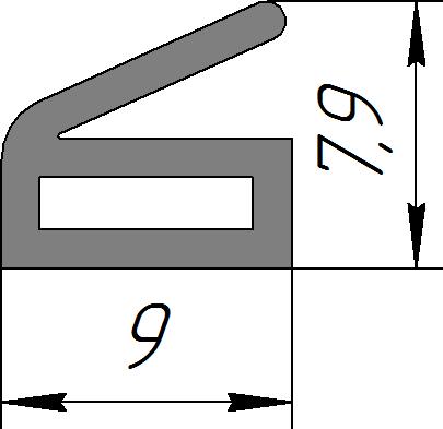Силиконовый профиль №0155