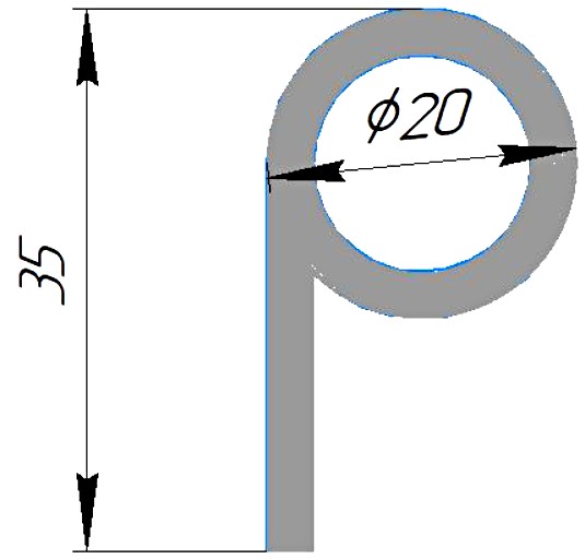 Силиконовый профиль №0461