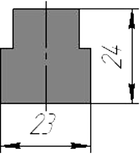 Силиконовый профиль №0063