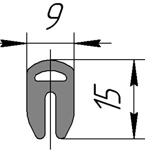 Силиконовый профиль №0248