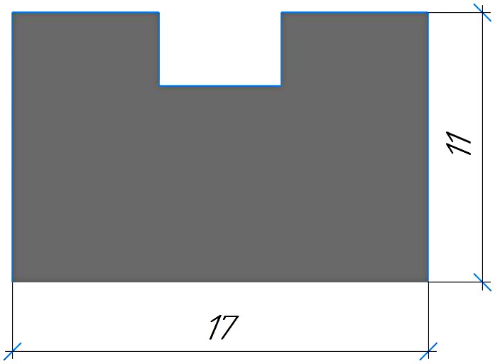 Силиконовый профиль №0488