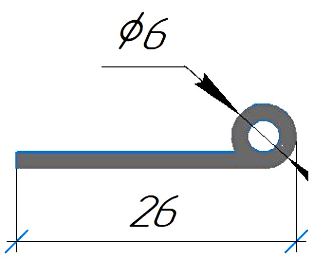 Силиконовый профиль №0718