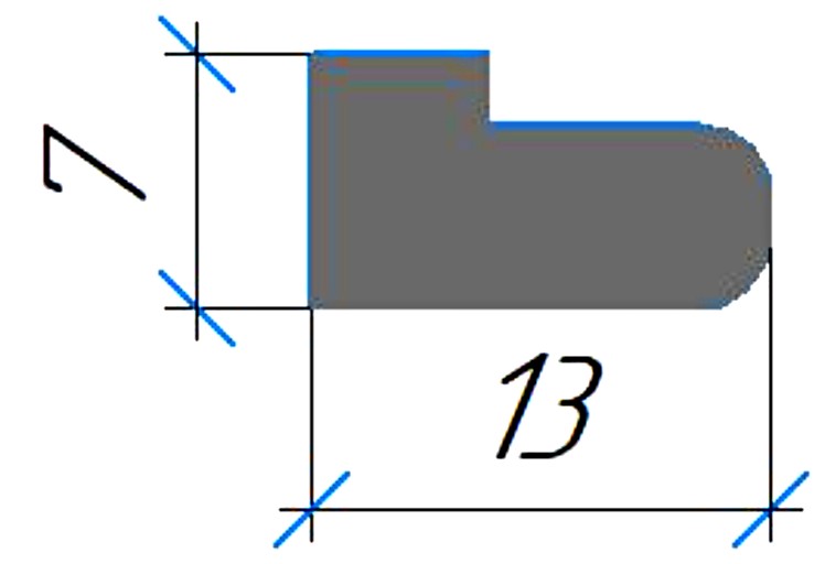 Силиконовый профиль №0626