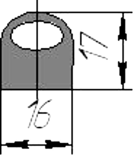 Силиконовый профиль №0074