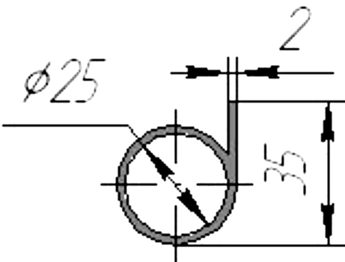 Силиконовый профиль №0056