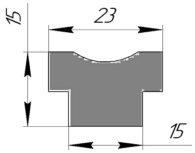 Силиконовый профиль №0269