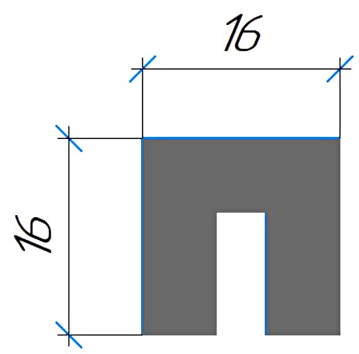 Силиконовый профиль №0560