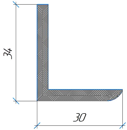Силиконовый профиль №0589