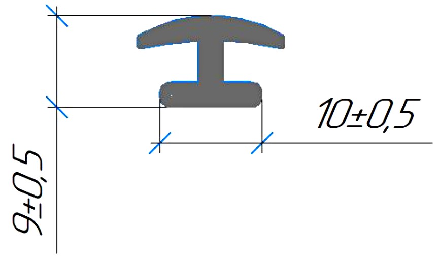 Силиконовый профиль №0762