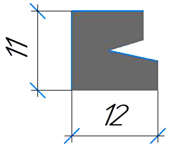 Силиконовый профиль №0713