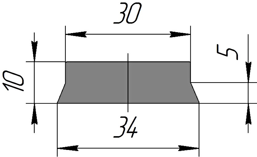 Силиконовый профиль №0185