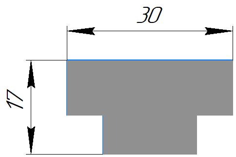 Силиконовый профиль №0421