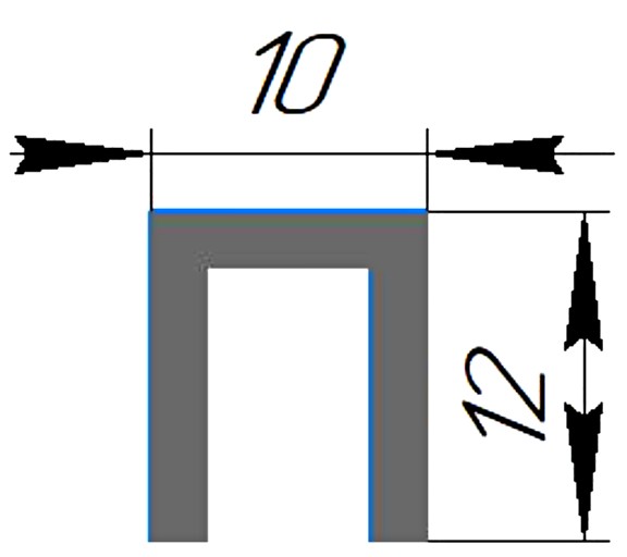 Силиконовый профиль №0286