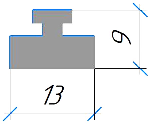 Силиконовый профиль №0398