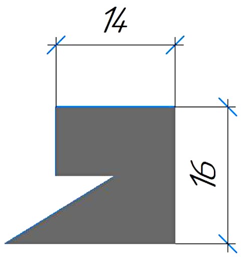 Силиконовый профиль №0672