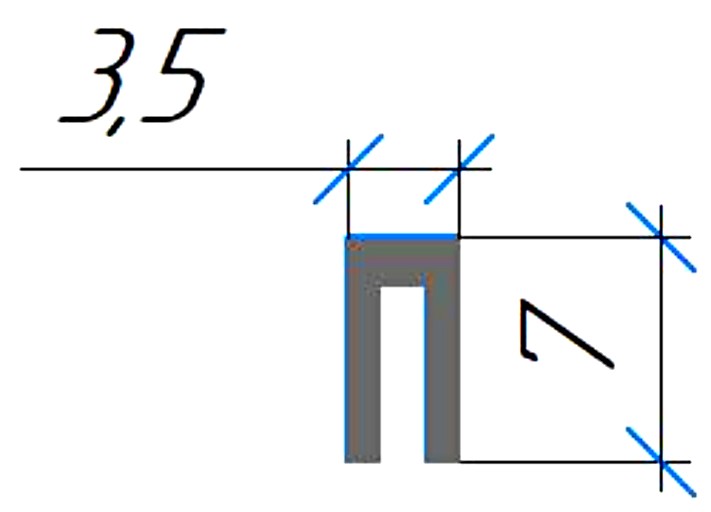 Силиконовый профиль №0681