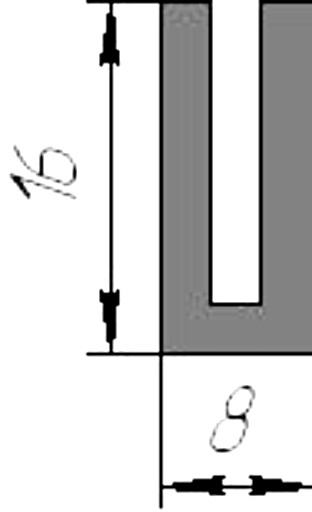 Силиконовый профиль №0031