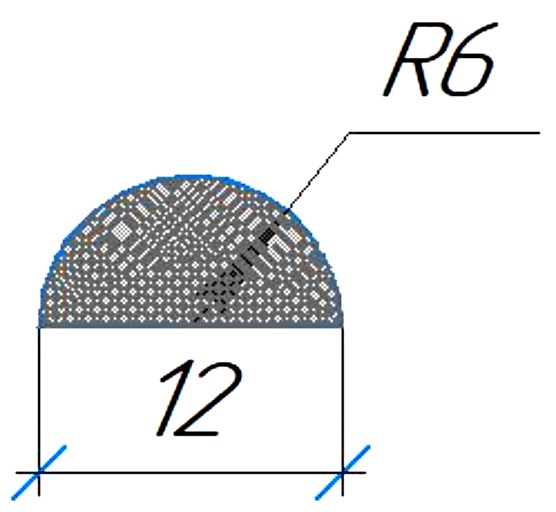 Силиконовый профиль №0591