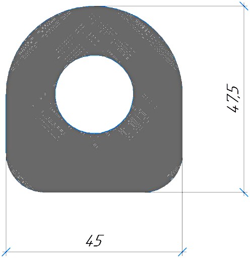 Силиконовый профиль №0522